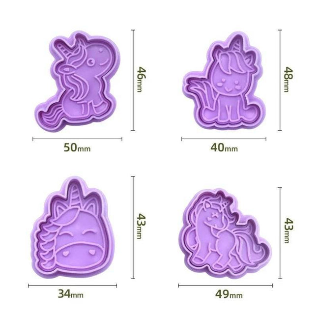 Kitchen Unicorn 3D Pastry Cookie Cutter - Cookie Cutter - Kitchen Essentials - Mad Fly Essentials