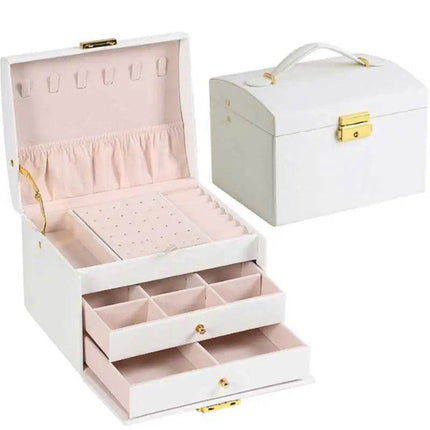Large Capacity 3 Drawer Jewelry Box Storage Solutions - Storage Solutions - Casegrace - Mad Fly Essentials