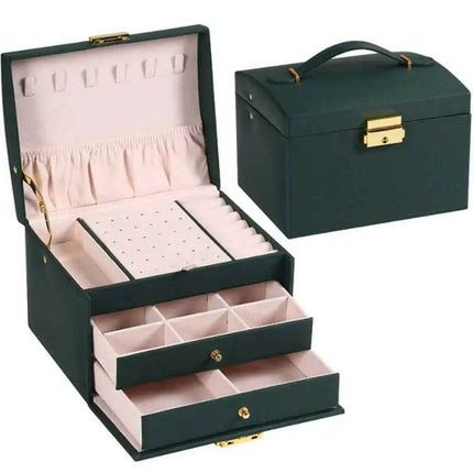 Large Capacity 3 Drawer Jewelry Box Storage Solutions - Storage Solutions - Casegrace - Mad Fly Essentials