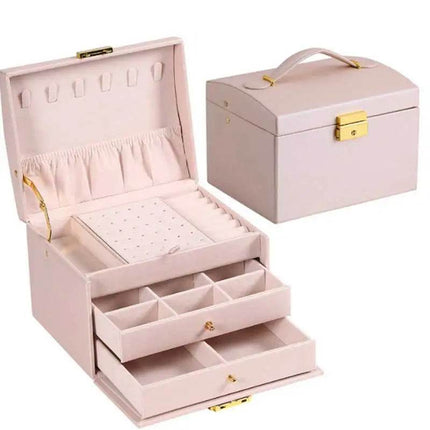 Large Capacity 3 Drawer Jewelry Box Storage Solutions - Storage Solutions - Casegrace - Mad Fly Essentials