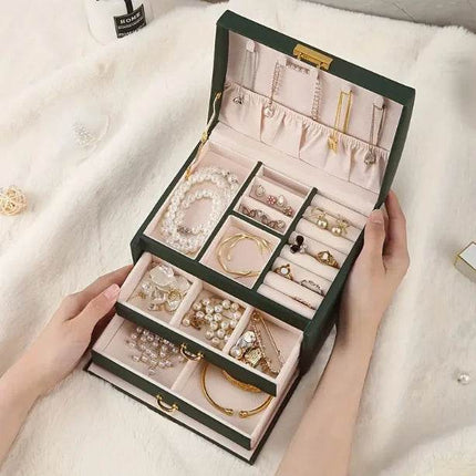 Large Capacity 3 Drawer Jewelry Box Storage Solutions - Storage Solutions - Casegrace - Mad Fly Essentials
