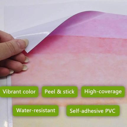 Large Rainbow Pastel Nursery 3D Wall Sticker - 3D Wall Sticker - Nursery Ready - Mad Fly Essentials