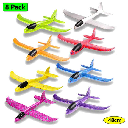 Kids Large Foam Plane Glider Activity Toys - Mad Fly Essentials