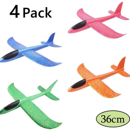 Large Foam Throw Airplane Glider Toys - Mad Fly Essentials