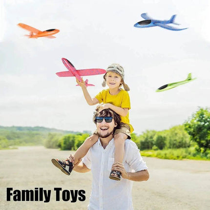 Kids Large Throw Airplane Glider Activity Toys - Activity Toys - Mad Fly Essentials - Mad Fly Essentials