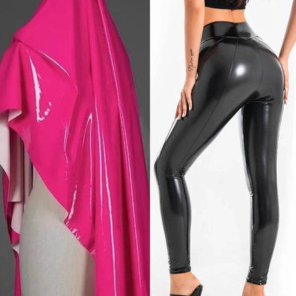 Leather High Waist Black Leggings Women Clubwear - Leggings - Sexy Goddess - Mad Fly Essentials
