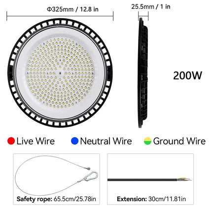 LED Bulb 120W E27 Garage Light Deformable Bulb - LED Bulb - PEIQI - Mad Fly Essentials