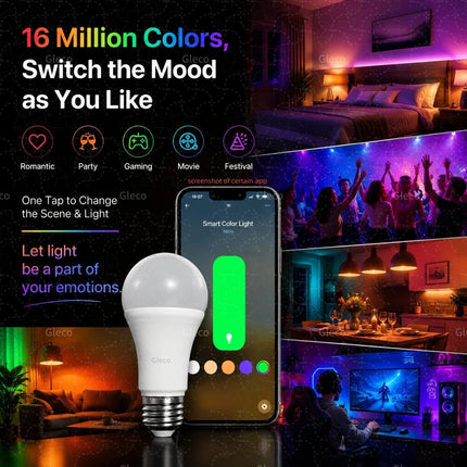 LED Bulb Cozy Life Dimmable RGB Light Smart Bulb - LED Bulb - ATcomm - Mad Fly Essentials