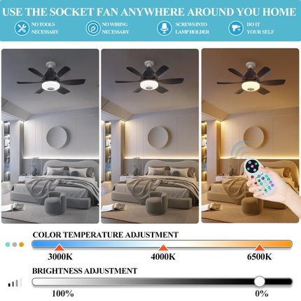 LED Bulb Kids Room E27 Bluetooth Remote Bulb - LED Bulb - IWP - Mad Fly Essentials