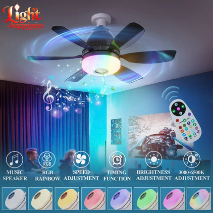 LED Bulb Kids Room E27 Bluetooth Remote Bulb - LED Bulb - IWP - Mad Fly Essentials