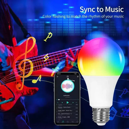 LED Bulb MOES Bluetooth E27 Dimmable Light Smart Bulb - LED Bulb - Moes - Mad Fly Essentials