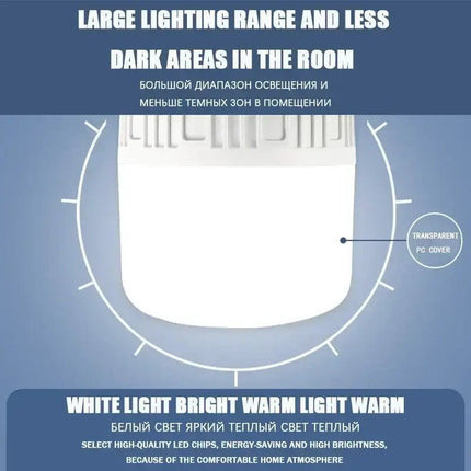 LED Bulb USB Rechargeable Solar 80 - 500W Camping Lantern - LED Bulb - Heinast - Mad Fly Essentials