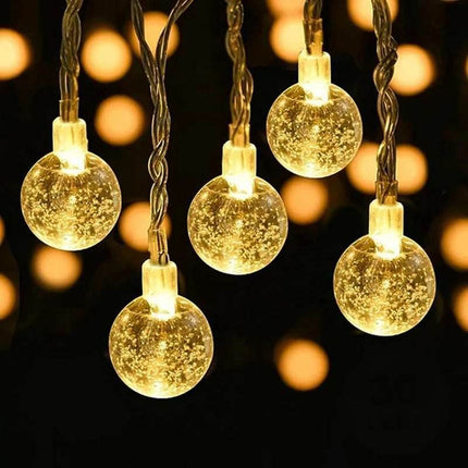 LED Crystal Ball Garland String Light Christmas Decor - Christmas Decor - CLODE - Mad Fly Essentials