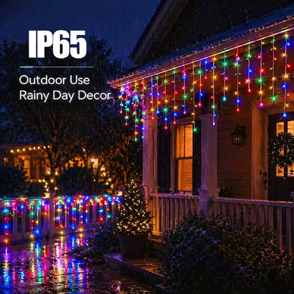 LED Fairy Light 3.5M-13M Solar Xmas Icicle Lights - LED Fairy Light - Topdii - Mad Fly Essentials