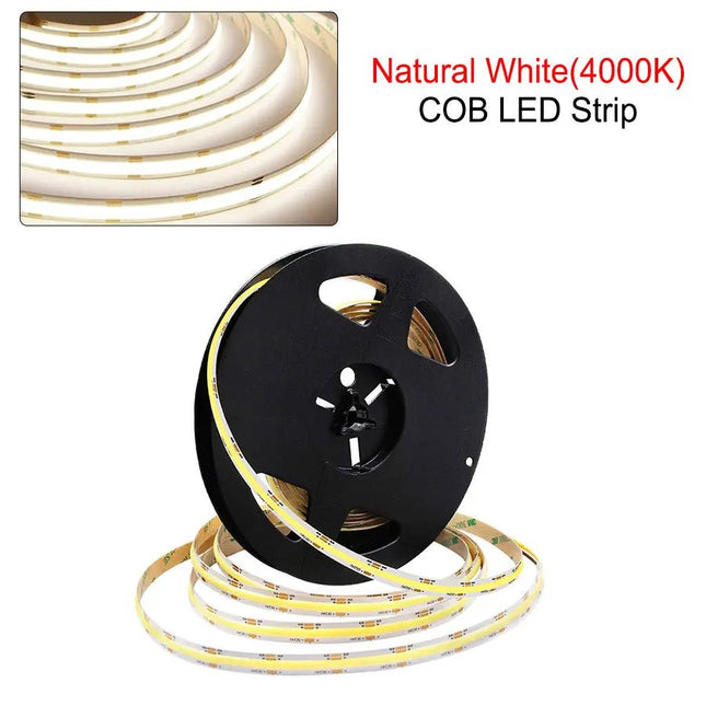 LED Fairy Light COB Strip High Density LED Tape Lighting - LED Fairy Light - ATcomm - Mad Fly Essentials