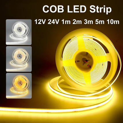 LED Fairy Light COB Strip High Density LED Tape Lighting - LED Fairy Light - ATcomm - Mad Fly Essentials