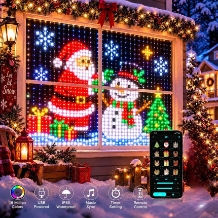 LED Fairy Light Icicle Seasonal Curtain Lights - LED Fairy Light - Arteco - Mad Fly Essentials