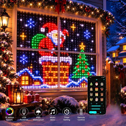 LED Fairy Light Icicle Seasonal Curtain Lights - LED Fairy Light - Arteco - Mad Fly Essentials
