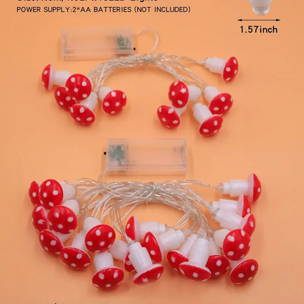 LED Fairy Light Indoor Novelty Mushroom Party USB Lights - LED Fairy Light - RXUNS - Mad Fly Essentials