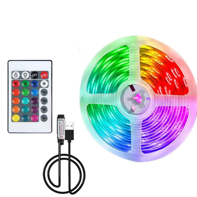 LED Fairy Light RGB 5V 5050 Strip Tape - LED Fairy Light - AIOPP - Mad Fly Essentials