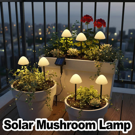 LED Fairy Light Solar Outdoor Garden Mushroom Light - LED Fairy Light - Kikielf - Mad Fly Essentials