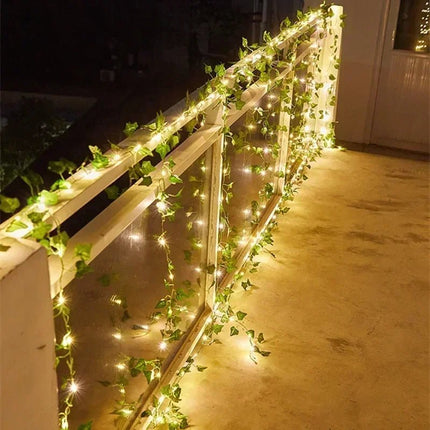 LED Fairy Light Solar Vine Ivy Outdoor Garden Lighting - LED Fairy Light - Welpur - Mad Fly Essentials