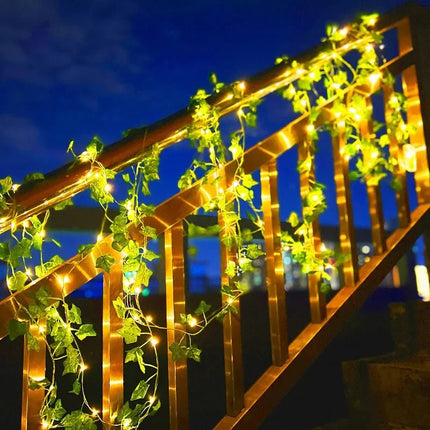 LED Fairy Light Solar Vine Ivy Outdoor Garden Lighting - LED Fairy Light - Welpur - Mad Fly Essentials