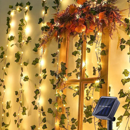 LED Fairy Light Solar Vine Ivy Outdoor Garden Lighting - LED Fairy Light - Welpur - Mad Fly Essentials