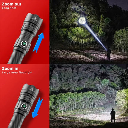 LED Flashlight 2200 Lumen USB Camping Flashlight - LED Flashlight - TrustFire - Mad Fly Essentials