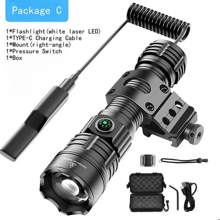 LED Flashlight 2200 Lumen USB Camping Flashlight - LED Flashlight - TrustFire - Mad Fly Essentials
