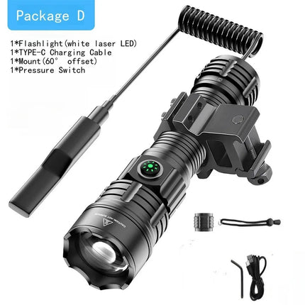 LED Flashlight 2200 Lumen USB Camping Flashlight - LED Flashlight - TrustFire - Mad Fly Essentials
