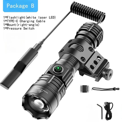 LED Flashlight 2200 Lumen USB Camping Flashlight - LED Flashlight - TrustFire - Mad Fly Essentials