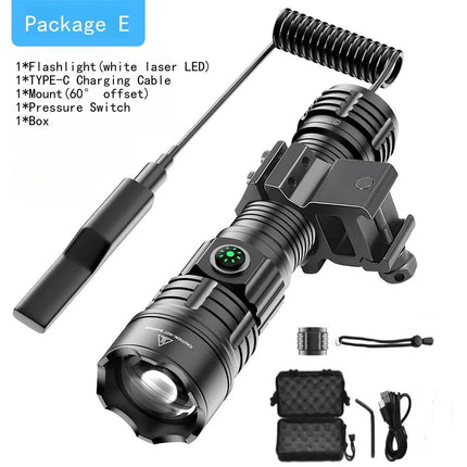 LED Flashlight 2200 Lumen USB Camping Flashlight - LED Flashlight - TrustFire - Mad Fly Essentials