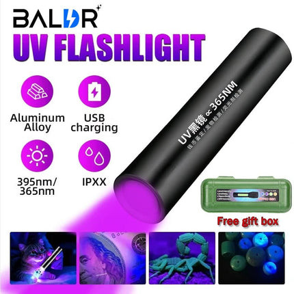 LED Flashlight Mini UV Inspection Blacklight - LED Flashlight - NGFIRE - Mad Fly Essentials