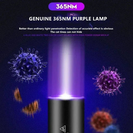 LED Flashlight Mini UV Inspection Blacklight - LED Flashlight - NGFIRE - Mad Fly Essentials