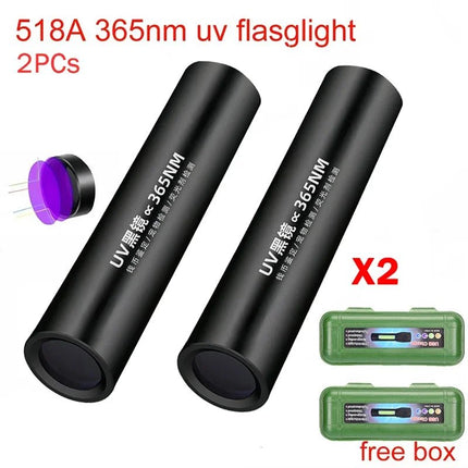 LED Flashlight Mini UV Inspection Blacklight - LED Flashlight - NGFIRE - Mad Fly Essentials