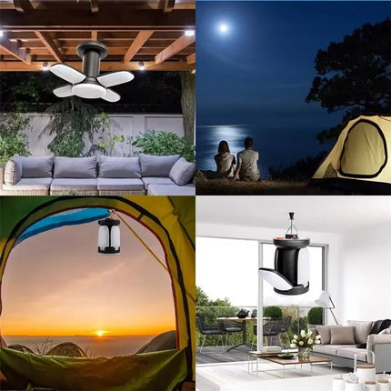 LED Flashlight Solar Camping Emergency USB Rechargeable Night Light LED Flashlight Vakind Mad Fly Essentials