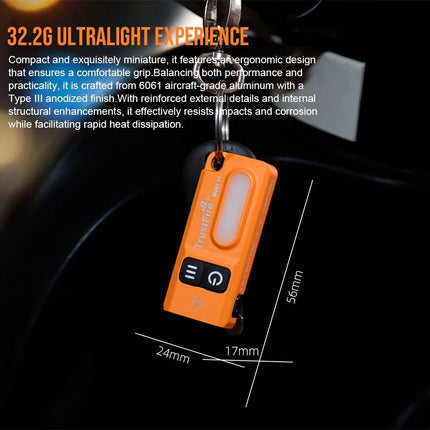 LED Flashlight Trustfire MIN11 750LM USB Rechargeable Spotlight - LED Flashlight - TrustFire - Mad Fly Essentials