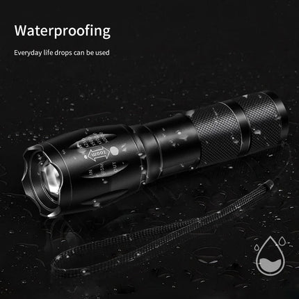 LED Flashlight Waterproof Tactical USB Flashlight LED Flashlight Superfire Mad Fly Essentials