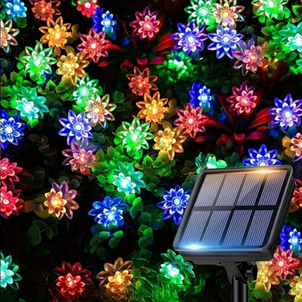 LED Garden Light Cherry Blossom Lotus Solar Lighting - LED Garden Light - Spazel - Mad Fly Essentials