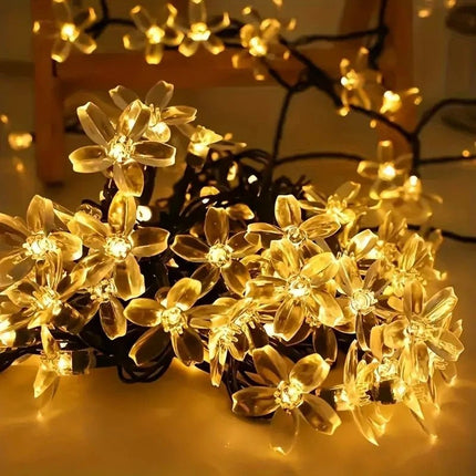 LED Garden Light Cherry Blossom Lotus Solar Lighting - LED Garden Light - Spazel - Mad Fly Essentials