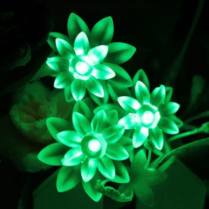 LED Garden Light Cherry Blossom Lotus Solar Lighting - LED Garden Light - Spazel - Mad Fly Essentials