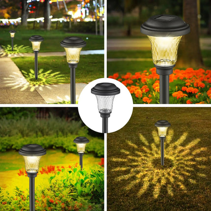 LED Garden Light Circle Shadow Solar Lawn Lamp - LED Garden Light - RXSFY - Mad Fly Essentials