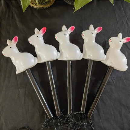 LED Garden Light Solar 5pk Bunny Lamp - LED Garden Light - ZODOLAMP - Mad Fly Essentials