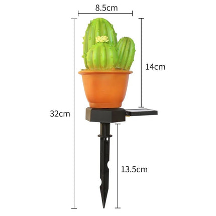 LED Garden Light Solar Cactus Floral Lights - LED Garden Light - Stonego - Mad Fly Essentials