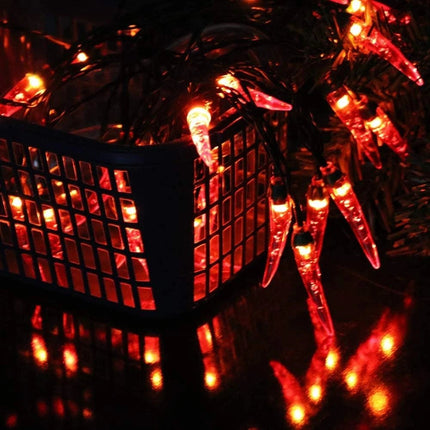 LED Garden Light Solar Chillies String Fairy Lights - LED Garden Light - RXUNS - Mad Fly Essentials
