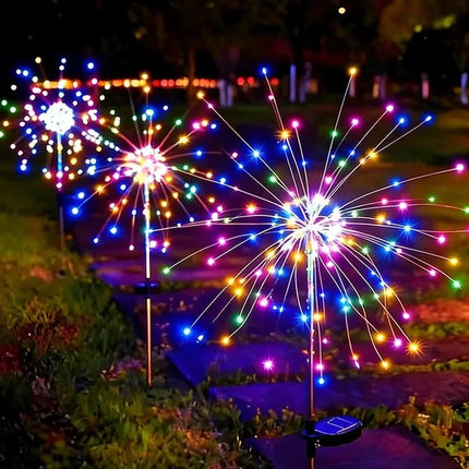 LED Garden Light Solar Dandelion Firework Sensing Lights - LED Garden Light - ZTree - Mad Fly Essentials