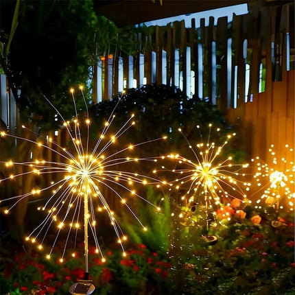 LED Garden Light Solar Dandelion Firework Sensing Lights - LED Garden Light - ZTree - Mad Fly Essentials