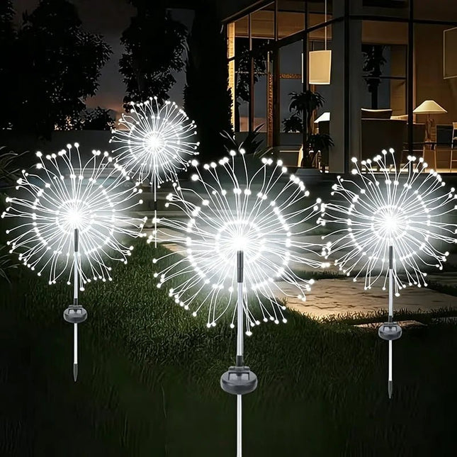 LED Garden Light Solar Dandelion Firework Sensing Lights - LED Garden Light - ZTree - Mad Fly Essentials