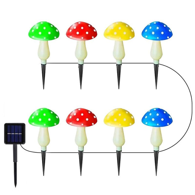 LED Garden Light Solar Mushroom Party Lighting - LED Garden Light - Nosinconn - Mad Fly Essentials